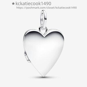 Pandora Engravable Openable Heart Tag Pendant Charm